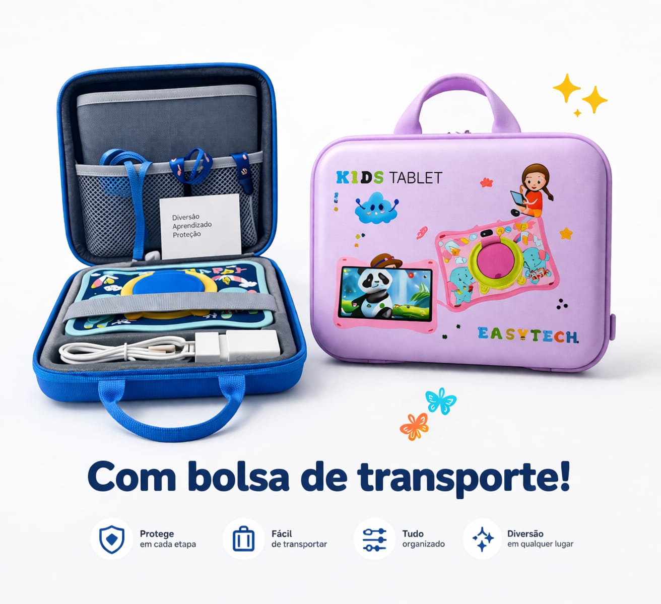 Tablet Infantil 64GB | Tecnologia Educativa para Aprender e se Divertir com Segurança