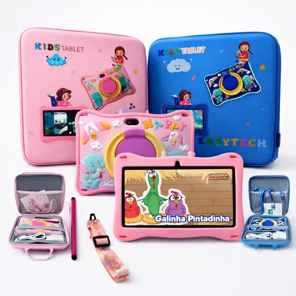 Tablet Infantil 64GB | Tecnologia Educativa para Aprender e se Divertir com Segurança