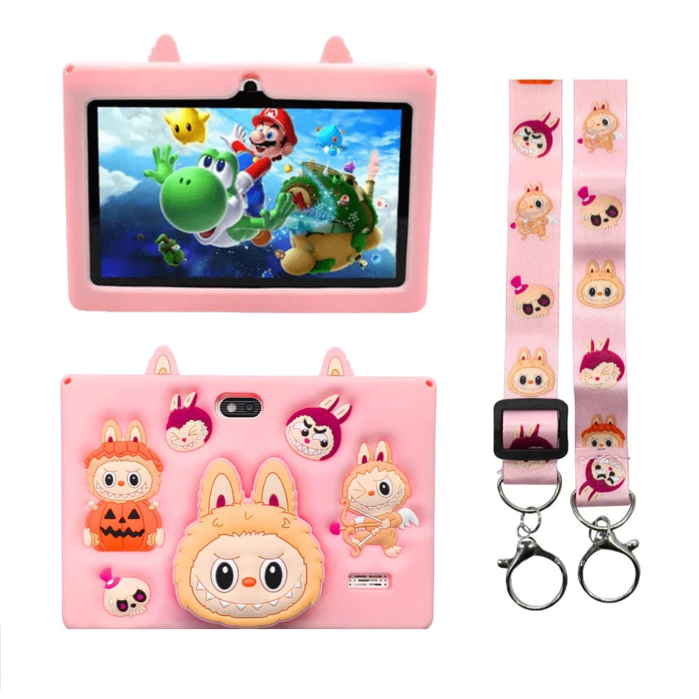 Tablet Infantil Labubu 128GB Android 7” | Diversão, Aprendizado e Desempenho para o Dia a Dia