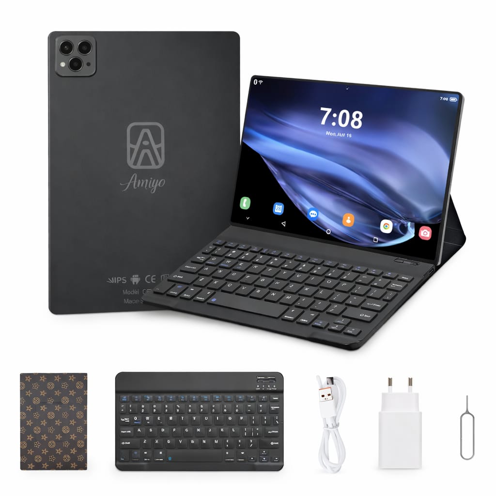 Tablet A06 Plus 256GB Android | Desempenho, Conectividade e Praticidade para o Dia a Dia