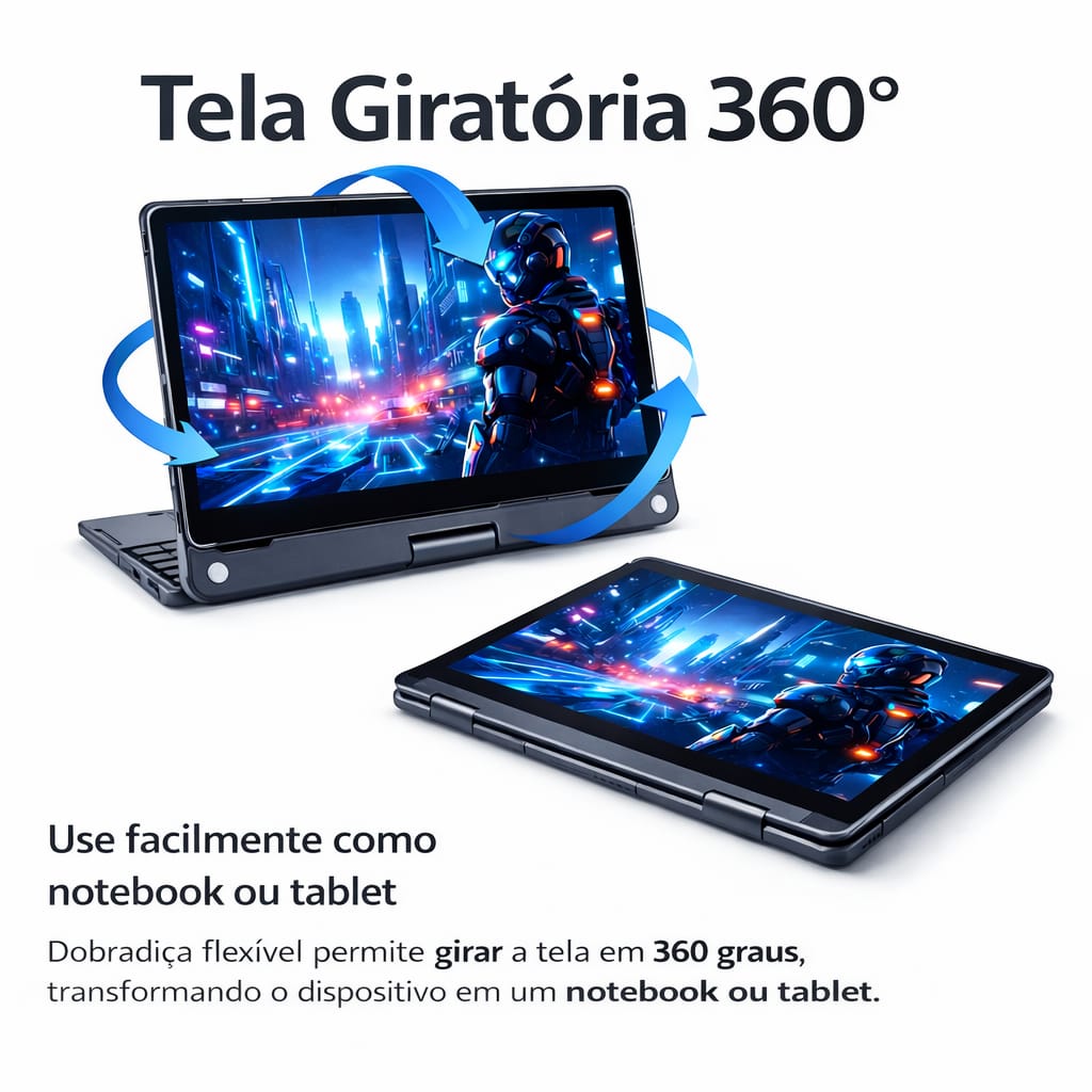 Tablet W11 256GB Android 11” | Desempenho, Mobilidade e Versatilidade para o Dia a Dia