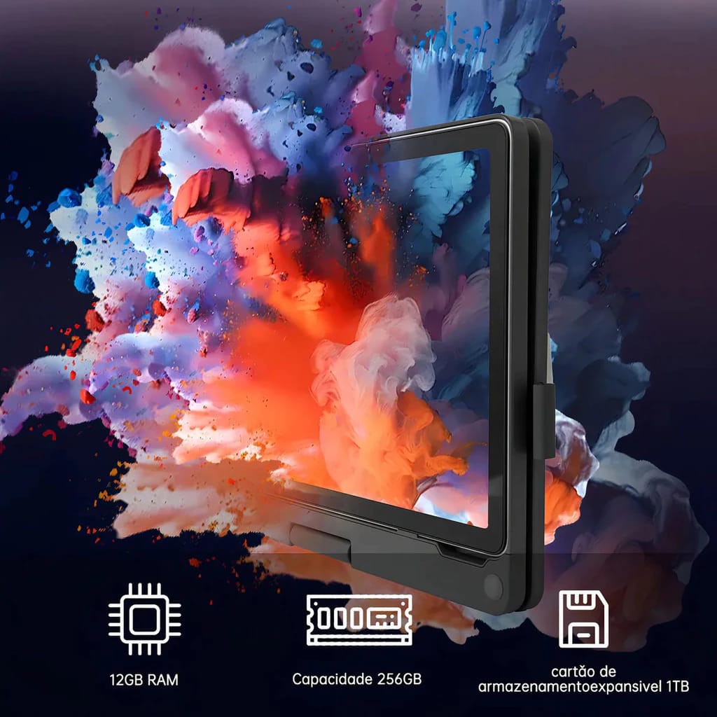 Tablet E19 256GB Android 11” | Alto Desempenho, Espaço e Produtividade para o Dia a Dia
